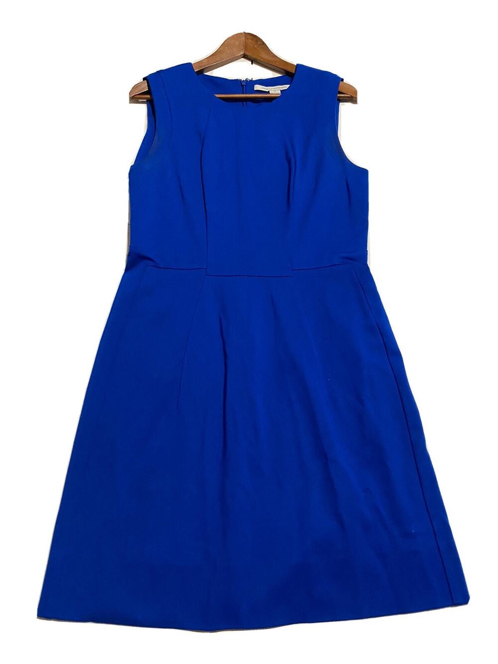 Diane Von Furstenberg Blue Dress Size 12, Career